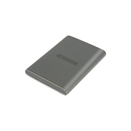 Transcend ts2tesd360c esd360c external ssd, 2tb, usb 20gbps, type c, 2000 mb s, 3d nand, gray
