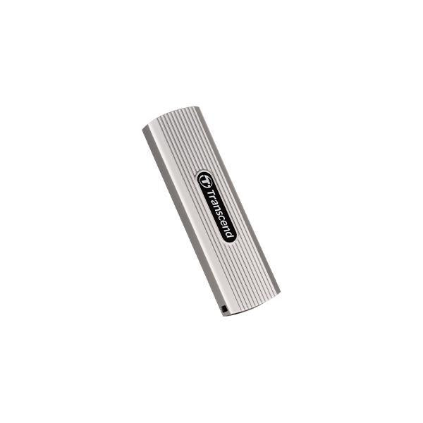 Afbeelding laden in galerijviewer, Transcend ts1tesd320a esd320a external ssd, 1 tb, usb 10gbps, type-a, 1050 950 mb s, silver
