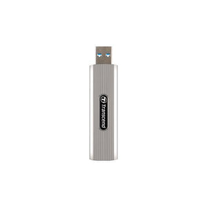 Transcend ts2tesd320a esd320a external ssd, 2 tb, usb 10gbps, type-a, 1050 950 mb s, silver