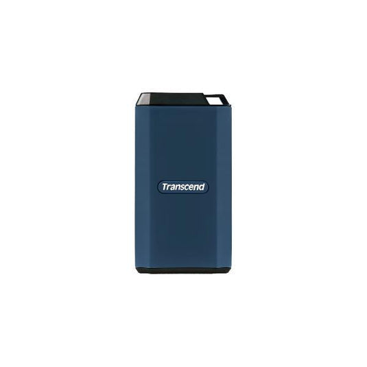 Transcend ts2tesd410c esd410c external ssd, 2 tb, usb 20gbps, type c, 2000 mb s, blue