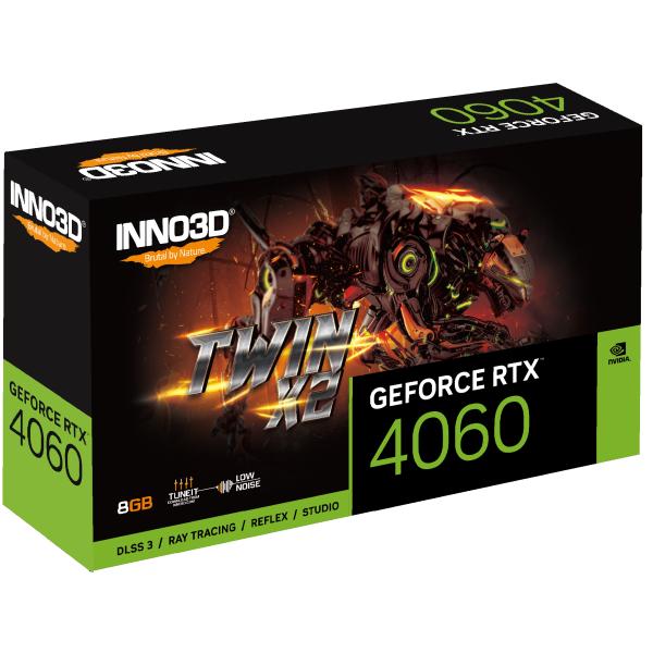 Afbeelding laden in galerijviewer, INNO3D GeForce RTX 4060 Twin X2
