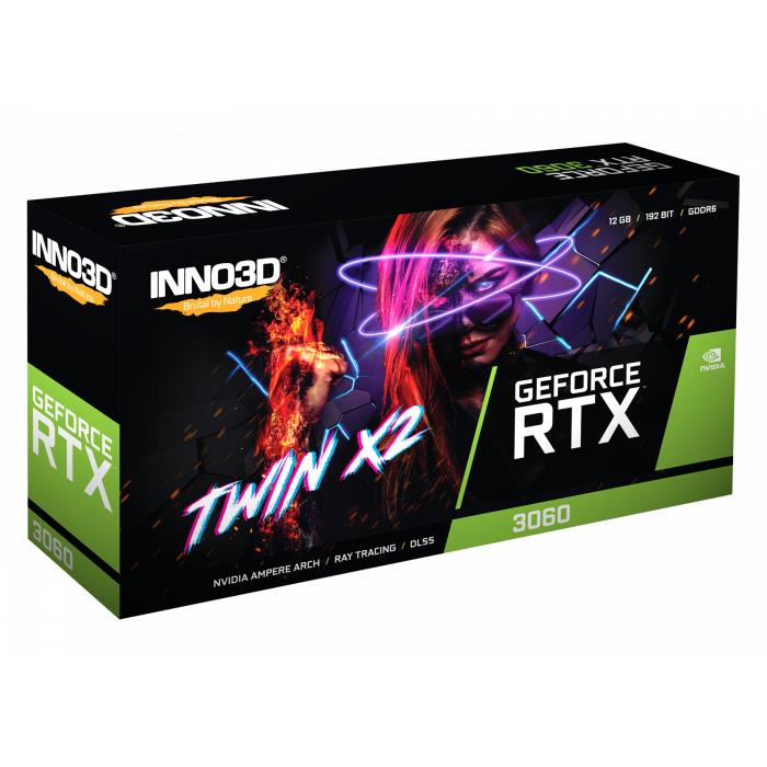 Afbeelding laden in galerijviewer, INNO3D GeForce RTX 3060 TWIN X2
