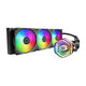 Cooler master mlx-d36m-a25pz-rw masterliquid 360 atmos, 3x 120mm argb white, 690-2500 rpm ± 10%