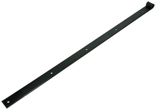 1014095 - enkel luikscharnier zwart 100 cm dia 16 mm | 2 stuks