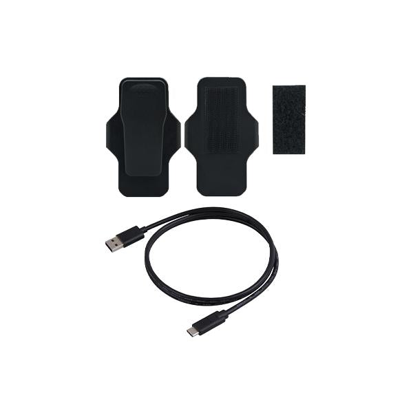 Afbeelding laden in galerijviewer, Transcend ts-dbk6 body camera accessory kit for dpb10c, usb type-c, 1m, 360° rotate
