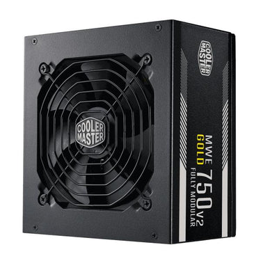 Cooler master mpe-7501-afaag-3eeu mwe gold 750 v2 atx3.1, 750w, 90% @typical, fully modular, 120mm