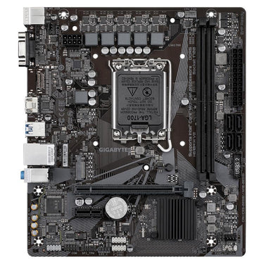 Gigabyte h610m h v2 h610m h v2, matx, intel lga1700, ddr5 5600mhz, m.2, gbe lan, usb 3.2