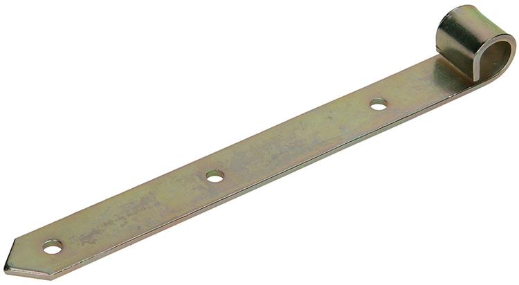 Afbeelding laden in galerijviewer, 1013231 - enkel luikscharnier geel verz.25 cm dia 18 mm | 6 stuks
