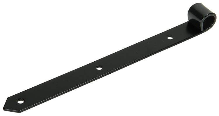 Afbeelding laden in galerijviewer, 1013237 - enkel luikscharnier zwart 30 cm dia 18 mm | 6 stuks
