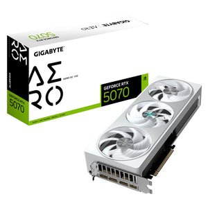 Gigabyte geforce rtx 5070 aero oc 12g grafische kaart (3x displayport, 1x hdmi)