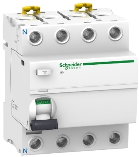 Schneider electric aardlekschakelaar schneider 4p-63a-300ma