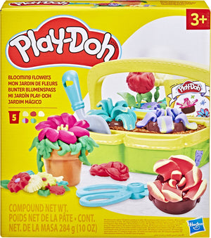 Play-doh bloeiende bloemen - 5 kleipotjes