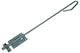 1013391 - bajonetgrendel blauw verzinkt 60 cm | 5 stuks