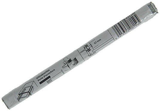 1014509 - pr.kogelladegeleiders verzinkt17mm 32-35cm 10kg | 5 stuks