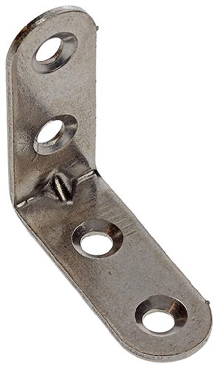 Afbeelding laden in galerijviewer, Mack 1013712 - 4 stoelwinkelhaken inox 40x40mm | 10 stuks
