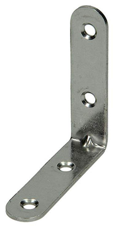 Afbeelding laden in galerijviewer, Mack 1013775 - 4 stoelwinkelhaken inox 60x60mm | 10 stuks
