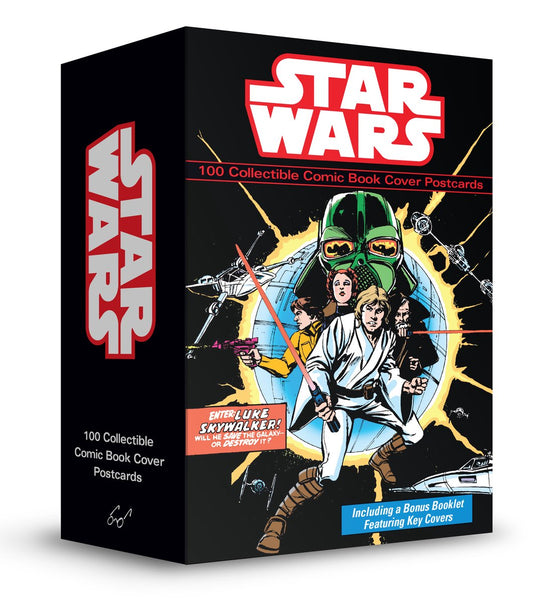 Star wars- star wars 100 collectible comic book cover postcards