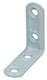 Mack 1013794 - 4 geplooide winkelhaken wit gelakt 40x40mm | 10 stuks