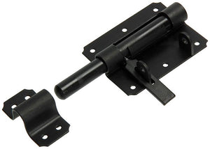 Mack 1013736 - 1 hangslotgrendel zwart 100mm | 5 stuks