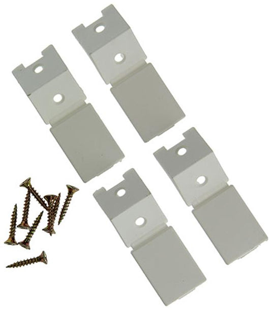 Mack 1013641 - 4 hoekverbinders smal wit | 5 stuks