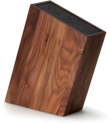 Continenta messenblok in hout - notelaar - 28,5x19x8cm - messen niet inbegrepen