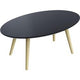 Receptietafel meet powered by paperflow scandi gelakt mdf zwart
