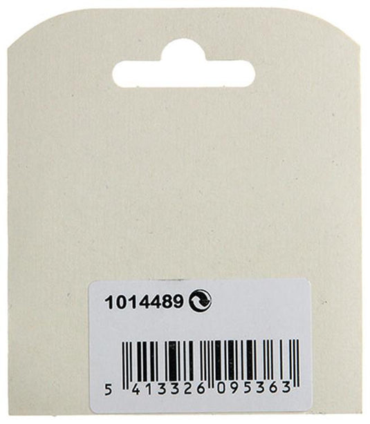 Mack 1014489 - 12 afdekkapjes wit ø 6 mm | 5 stuks