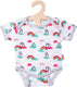 Heless poppenromper penguin dots 35-45 cm katoen wit