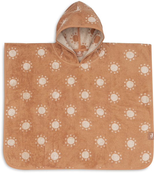 Jollein badponcho - 100% badstof - 1-2 jaar - jacquard - sun reversible 98