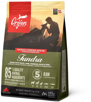 Orijen whole prey tundra dog - geit zwijn - hondenvoer - 2 kg