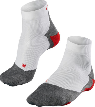 Falke ru5 short anti-blaar functioneel materiaal hardloopsokken heren wit - maat 39-41