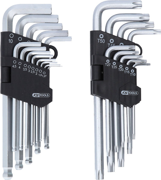 Ks tools hoeksleutel set offset wrench set 22tlg.