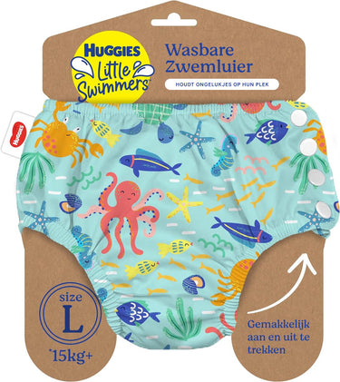 Huggies little swimmers - zwemluier wasbaar - maat 5 6 - 13+ kg - herbruikbaar zwembroekje - 1 stuk