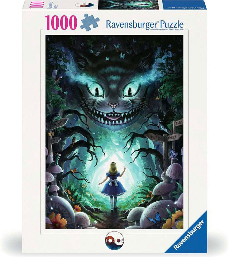 Afbeelding laden in galerijviewer, Ravensburger puzzel disney legpuzzel alice in wonderland - 1000 stukjes.
