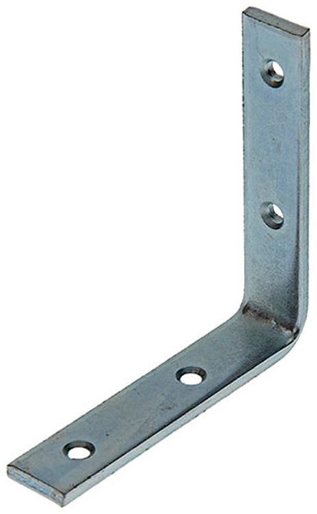 Afbeelding laden in galerijviewer, 1003127 - zware winkelhaak verzinkt 100x20x5mm | 25 stuks
