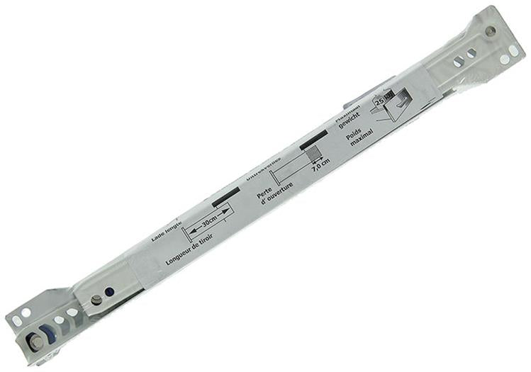 Afbeelding laden in galerijviewer, 1013687 - paar rolladegeleiders wit 25kg 30cm | 5 stuks
