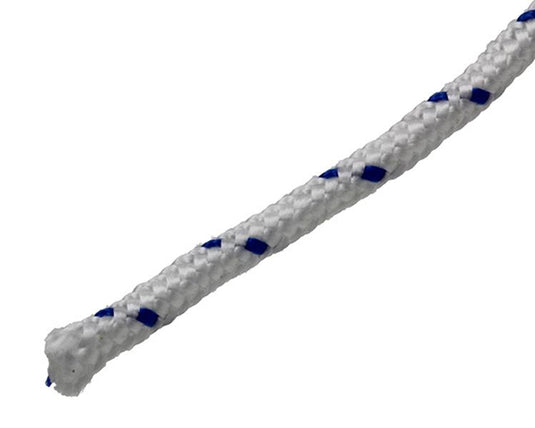 Mack 1014932 - pp gevlochten wit blauw streng5mm 20m | 5 stuks