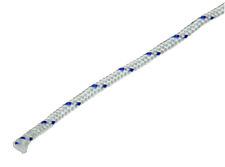 Afbeelding laden in galerijviewer, Mack 1014995 - pp gevlochten wit blauw streng4mm 20m | 5 stuks
