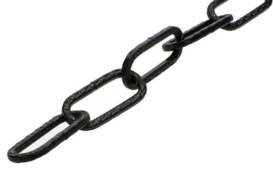 Mack 1015125 - sierketting zwart plat ø 3mm l 29mm 2m | 5 stuks