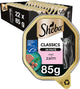 Sheba kattenvoer - classic paté - natvoer - zalm - kuipjes 22x85g