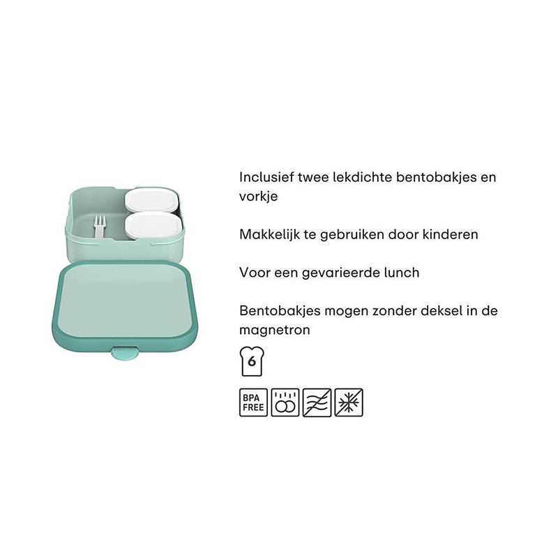 Afbeelding laden in galerijviewer, Mepal dino bento lunchbox campus groot
