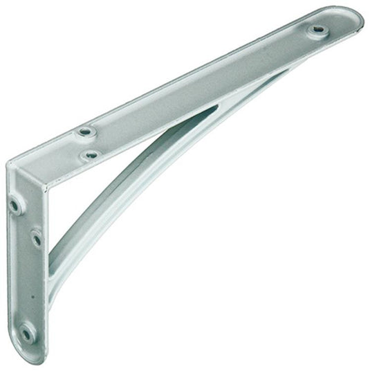 1015316 - versterkte konzool alu wit 175x100 mm | 6 stuks