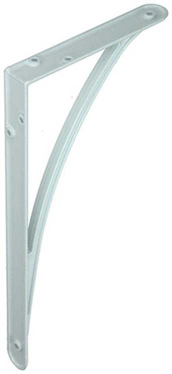 Afbeelding laden in galerijviewer, 1015318 - versterkte konzool alu wit 300x150 mm | 6 stuks
