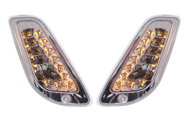 Edge knipperlichtset vespa lx-50 125 150 clear line led - links en rechts voor
