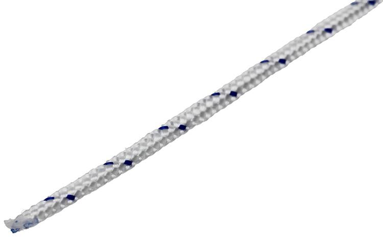 Afbeelding laden in galerijviewer, Mack 1013957 - pp gevlochten wit blauw bobijn3mm 75m | 5 stuks
