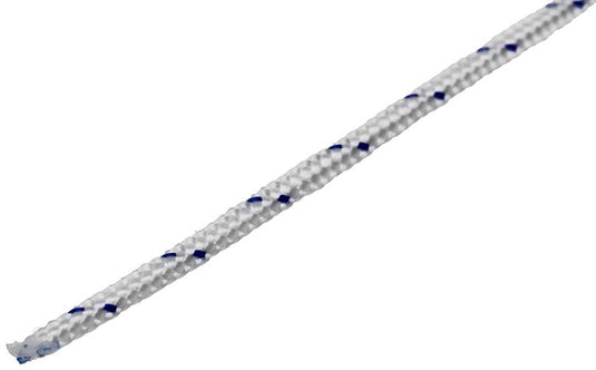 Mack 1013957 - pp gevlochten wit blauw bobijn3mm 75m | 5 stuks