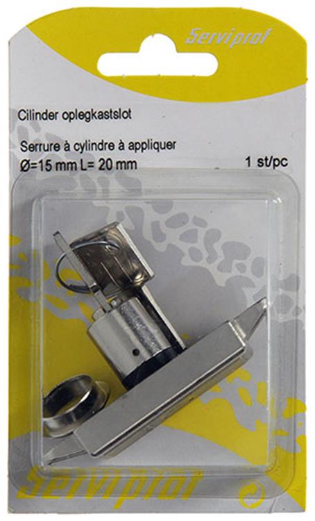 Mack 1014018 - cilinder oplegkastslot ø 15 mm l20 mm | 5 stuks