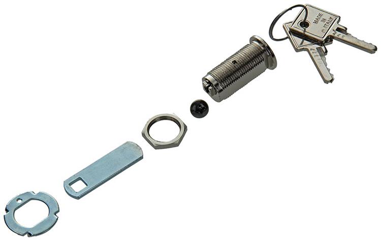 Afbeelding laden in galerijviewer, Mack 1014022 - brievenkastslot vernikkeld 30 mm | 5 stuks
