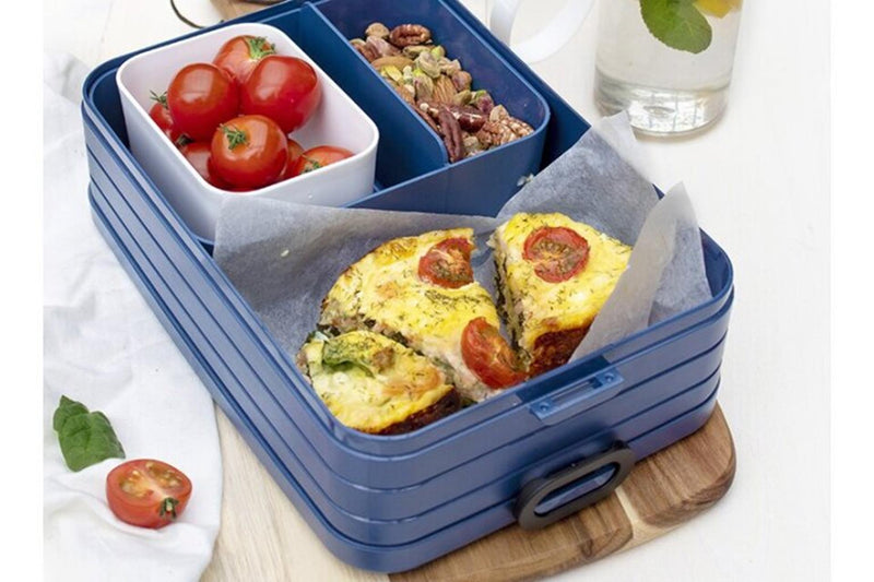 Afbeelding laden in galerijviewer, Mepal bento lunchbox take a break large nordic blue
