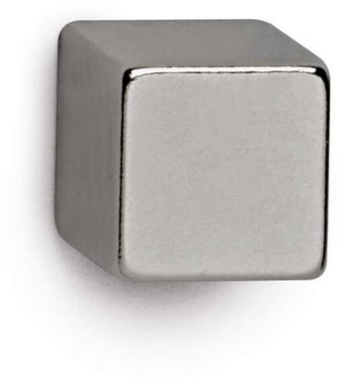 Maul magneet kubus 4 stuks 3,8 kg staal metaal neodymium 1 x 1 x 1 cm zilver
